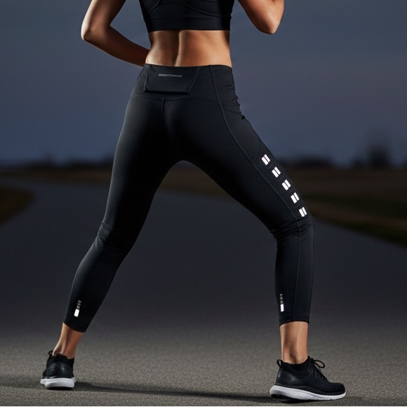 Under Armour Pants - Under Armour Reflective Speedpocket Crop Leggings